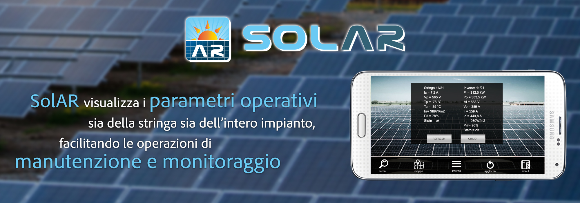 realtà aumentata impianti fotovoltaici